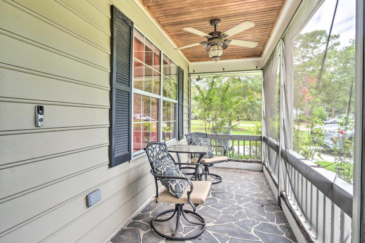 Peaceful Beaufort Home With Front Porch And Grill Kültér fotó